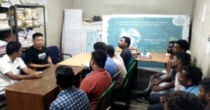 Alipurduar: ষট পুজো নিয়ে বৈঠক করলেন কামাক্ষ্যাগুড়ি পুলিশ ফাঁড়ির ওসি 