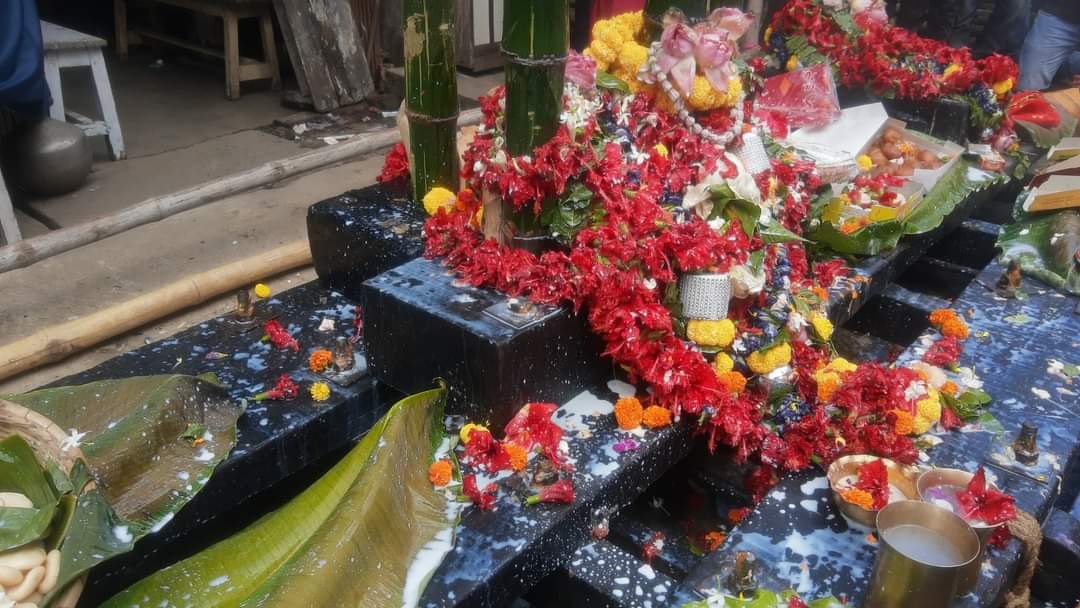 Naihati: কোজাগরী লক্ষ্মী পুজোর দিন নৈহাটিতে খুঁটি পুজো বড়মার
