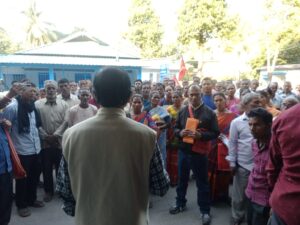 প্রধানমন্ত্রী আবাস যোজনায় সীমাহীন দূর্নীতির বিরুদ্ধে ক্ষোভ বামেদের 
