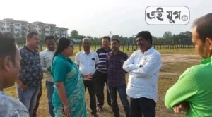 TMC: ডাবগ্রাম-ফুলবাড়ী মাঠ পরিদর্শন মুহুয়া গোপের