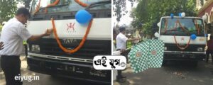 Howrah: ক্লিন ও গ্রীন হাওড়ার লক্ষ্যে রোড ক্লিপার গাড়ি হাওড়ায়
