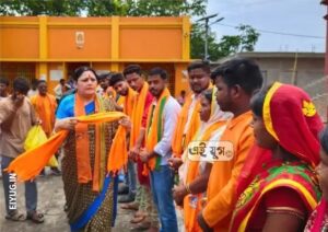 Agnimitra Paul BJP: বল্লভপুরে পঞ্চায়েত ভোটের প্রচারে অগ্নিমিত্রা পাল