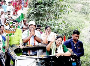 Sajda Ahmed Uluberia: আমতার দীপাঞ্চলে সাজদার প্রচারে বিধায়ক সুকান্ত পাল