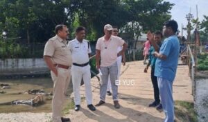 Jalpaiguri: রাজগঞ্জে সাহু নদীর ছটঘাট পরিদর্শন করলেন পুলিশ কর্তারা
