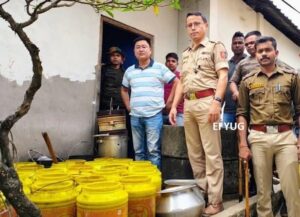 Jalpaiguri: হোলির আগে জেলা জুড়ে বেআইনী মদের বিরুদ্ধে অভিযান পুলিশের