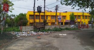 HOWRAH: হাওড়ার "সাঁতরাগাছি কেন্দ্রীয় বিদ্যালয়ের" পাশেই পড়ে রয়েছে আবর্জনার স্তূপ