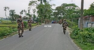 Alipurduar: কেন্দ্রীয় বাহিনীর জওয়ানদের নিয়ে রুট মার্চ