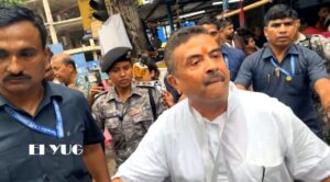 kolkata: কালীঘাটে বিজেপি প্রার্থীকে ঘিরে ‘জয় বাংলা’ স্লোগান ,দৌড়ে গেলেন শুভেন্দু