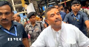 kolkata: কালীঘাটে বিজেপি প্রার্থীকে ঘিরে ‘জয় বাংলা’ স্লোগান ,দৌড়ে গেলেন শুভেন্দু