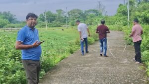 Alipurduar: ডাঙ্গি শ্মশান ঘাট এলাকার রাস্তা নিয়ে তদন্ত 